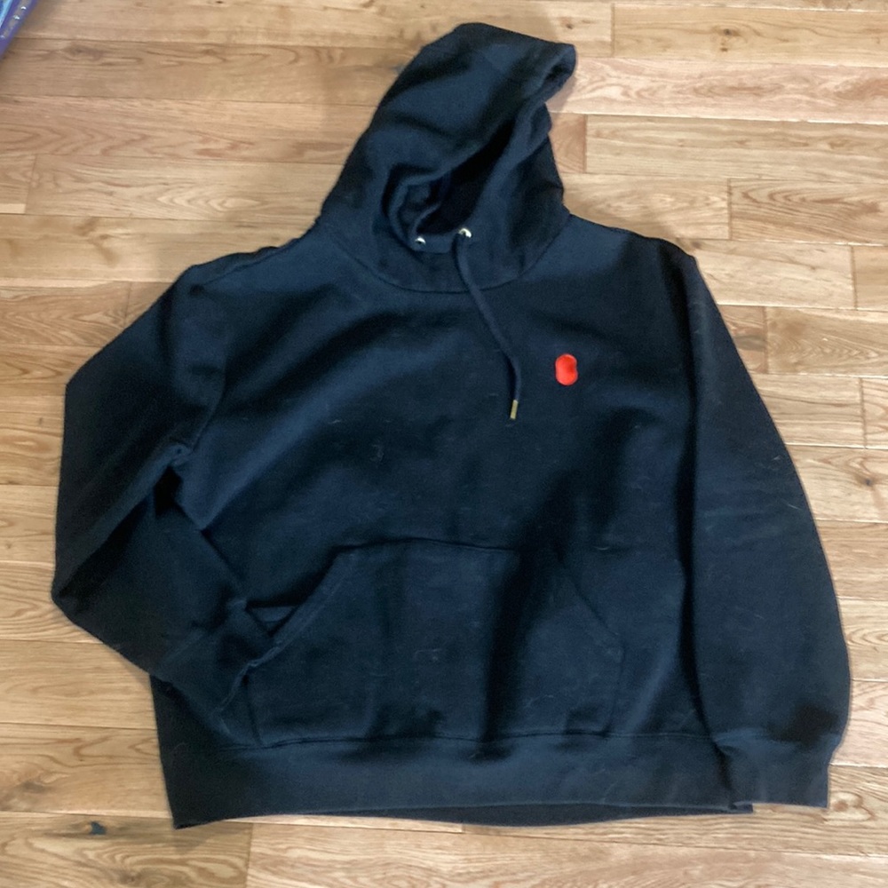 Tokyo Smoke unisex black hoodie